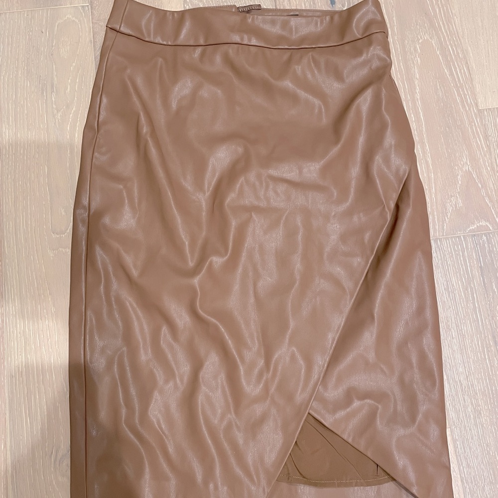 RW&Co faux leather pencil skirt